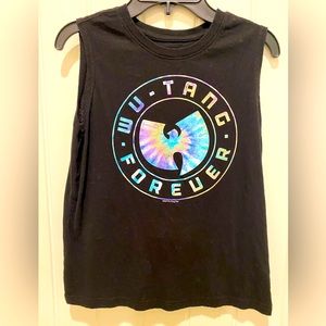 Black Unisex Wu-Tang Forever Sleeveless Top